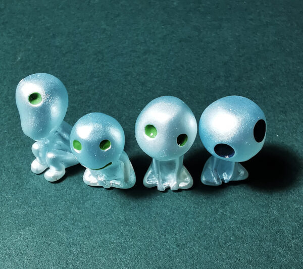 Glowing Forest Spirits